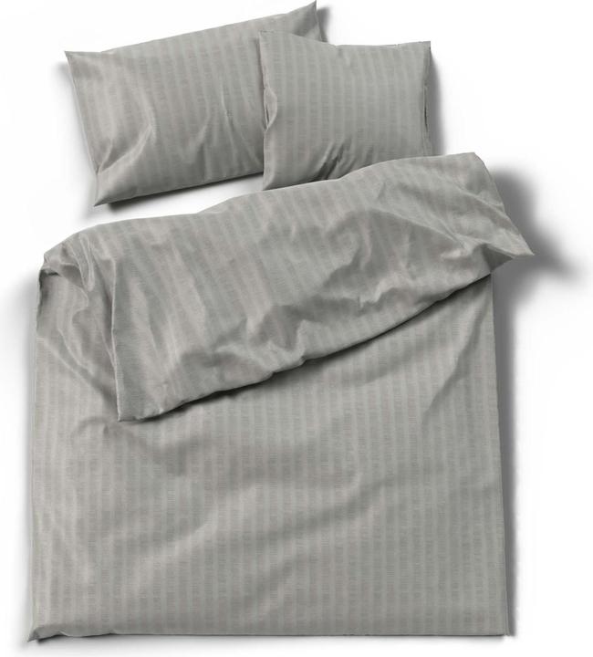 Produktbild Lotus Bettwaren Bettwäsche Satin Seersucker uni (Kopfkissenbezug, 50 x 70 cm)