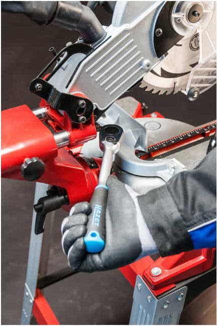 Actual product image HAZET HiPer fine-tooth reversible ratchet 916HP ∙ Square, solid 12.5 mm (1/2 inch) (1/2")