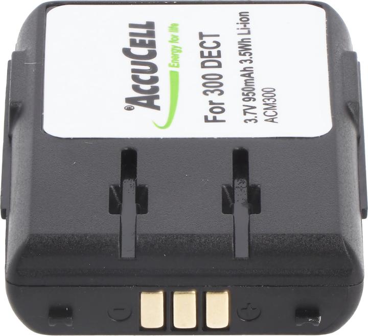Produktbild AccuCell Akku passend für Alcatel Mobile 300, 400 DECT Akku 3BN66305AAAA000828, max. 950mAh