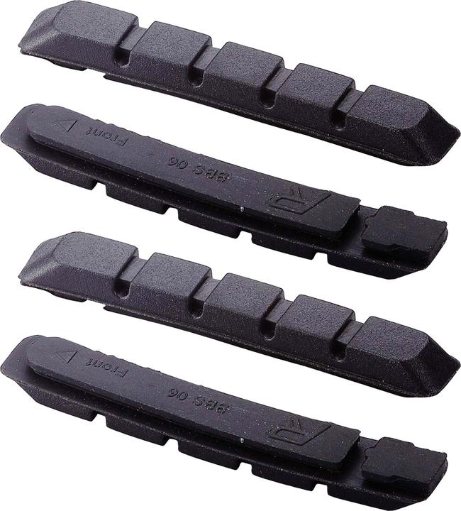 Produktbild BBB Ersatzbremsbeläge VeeStop BBS-06 4 Stück, schwarz (Gummi)
