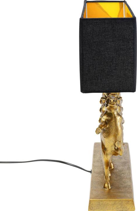 Immagine prodotto Kare Design Lampada da tavolo Dancing Cows nera (E27)
