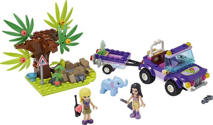 Image du produit LEGO Sauvetage du bébé éléphant avec le transporteur (41421, LEGO Friends)