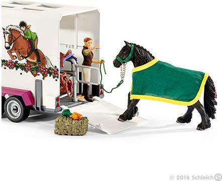 Produktbild Schleich Pick-Up mit Pferdeanhänger