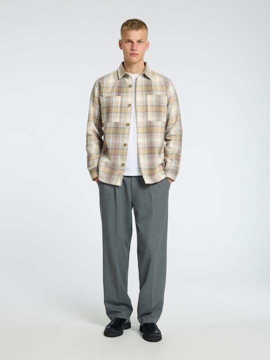 Actual product image Selected Homme Plaid overshirt (S)