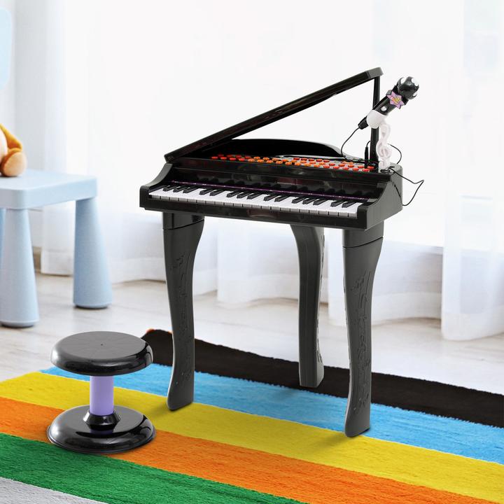 Actual product image Homcom Children piano with microphone (English, German)