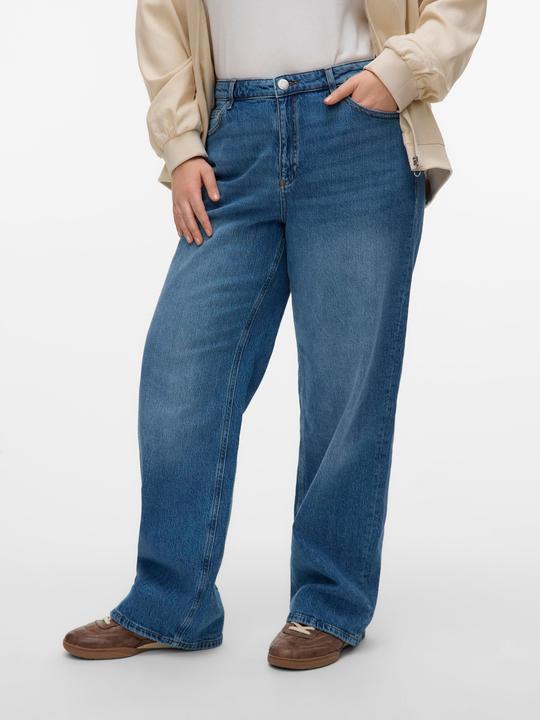 Immagine prodotto Vero Moda VMCTESSA Hohe Taille Weiter Beinschnitt Jeans Weit geschnitten (46)