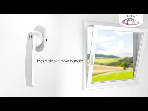 Produktbild tectake 8x Fenstergriff (Fenstergriffe)