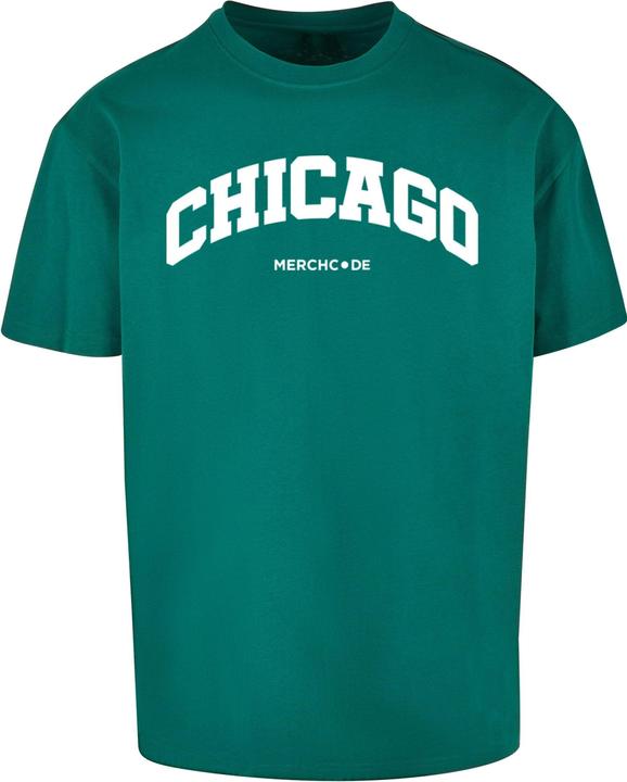 Actual product image Merchcode Chicago Wording - Heavy Oversize Tee - 112989 (L)