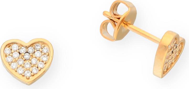 Produktbild Carat Hearts (Messing Plaqué Or)
