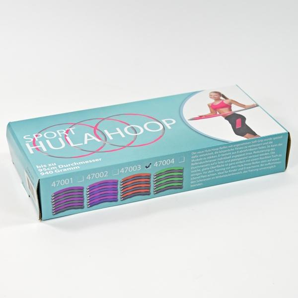Immagine prodotto Kögler Hula hoop fitness, in 8 parti, arancione/grigio (95 cm, 940 g)
