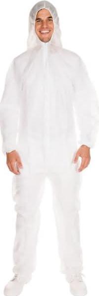Image du produit franz mensch combinaison de travail unisexe blanche taille M