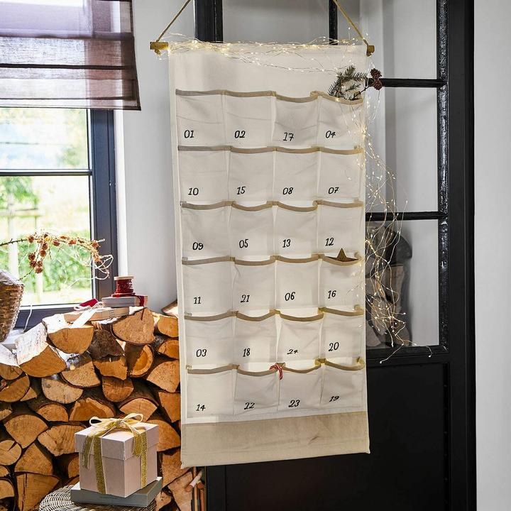 Actual product image Loberon Advent calendar Zahim beige