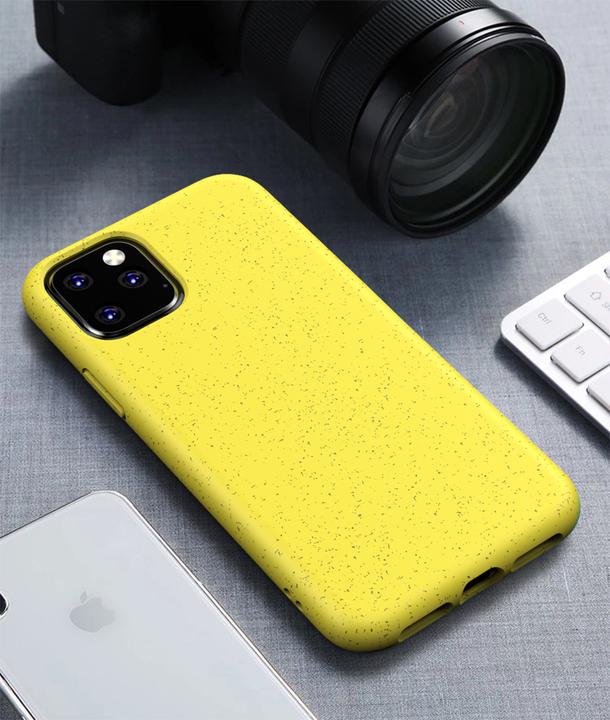 Produktbild cyoo BioCase - iPhone 11 Pro Max - Gelb - Hard Case - Biologisch Abbaubar