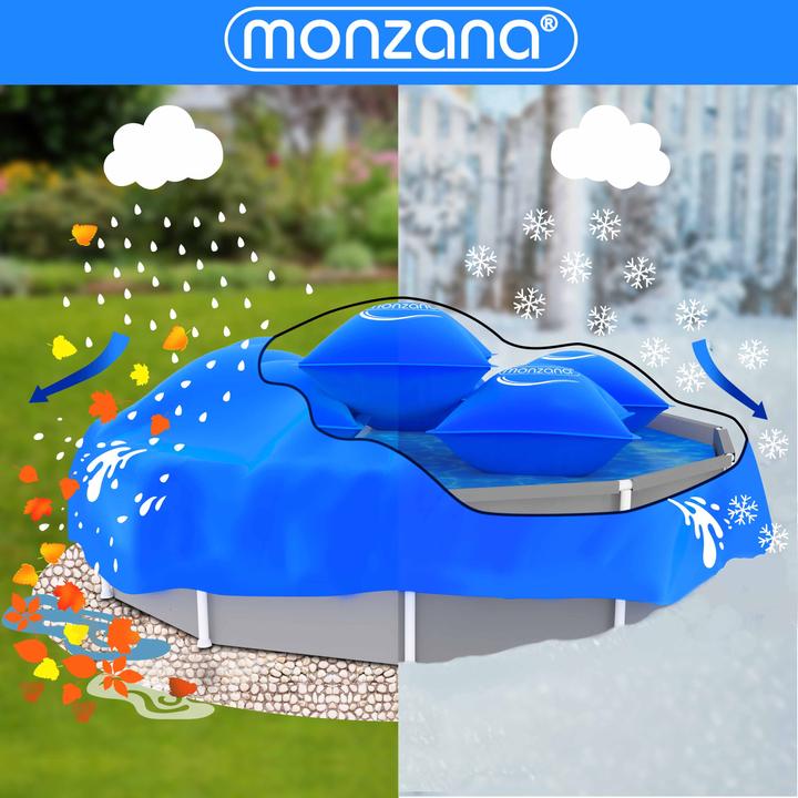 Image du produit Monzana Coussins de piscine 120x120 ou 240x200cm