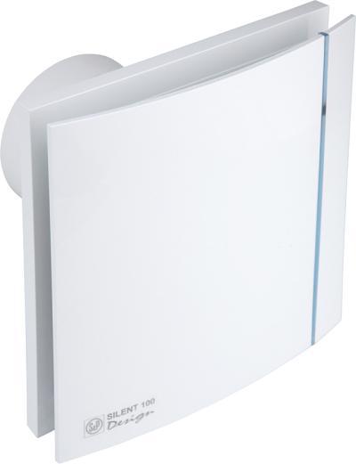 Produktbild Thermorex THERMEX Ventilator Silent 100 CRZ Design Scandic med timer (1-30 min.). Luftmaengde 85 m³/h.