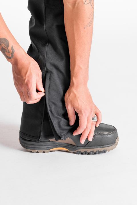 Actual product image L1 Men's Snowboard Pants THUNDER - Black-XL (XL)
