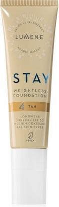 Lumene Stay Weightless Foundation SPF30 No4 Tan 30ml