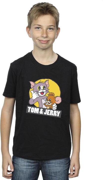 Actual product image Tom & Jerry Boys Sketch Logo T-Shirt (140, 146)