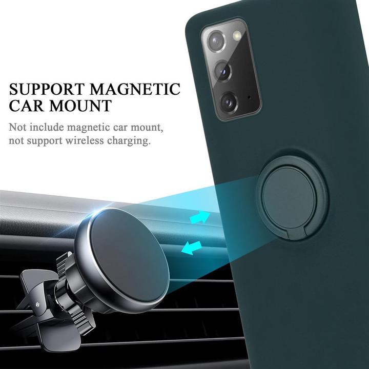 Produktbild Cadorabo TPU Liquid Ring Silicone Case Hülle (Samsung Galaxy Note 20)