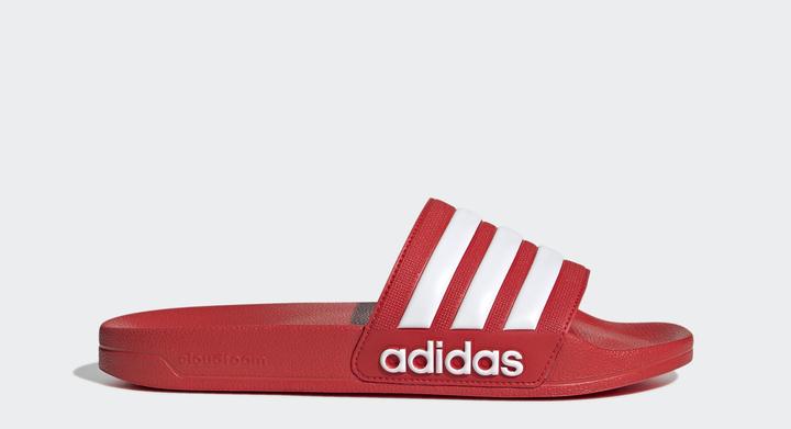 Actual product image adidas Unisex adults Adilette Shower, red, 39 EU (39.5)