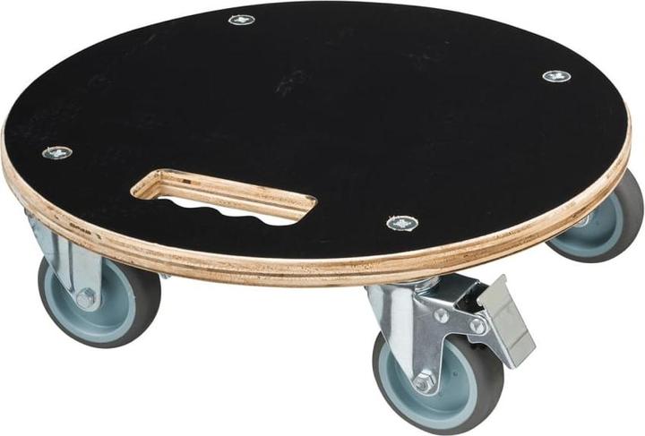 Produktbild Nature Pflanzenroller Rund Ø38cm Schwarz Holz