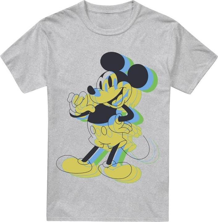 Actual product image Disney Mens Trippy Mickey Mouse T-Shirt (L)