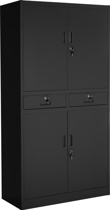 Immagine prodotto tectake Armadio per archiviazione (80 x 40 x 180 cm)