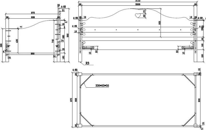 Immagine prodotto Vipack Letto a castello Amori (90 x 200 cm)