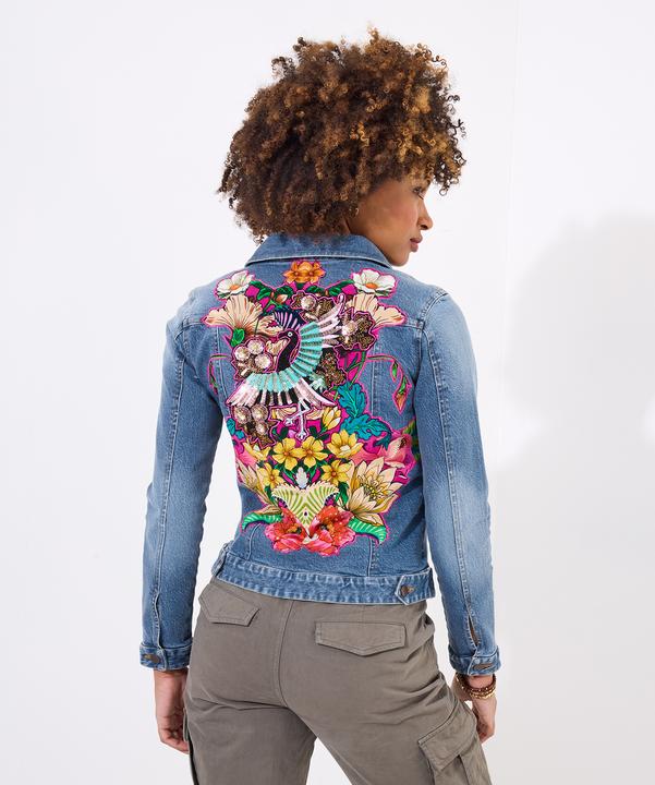 Image du produit Joe Browns LIMITED EDITION Bird Applique Denim Jacket (36)