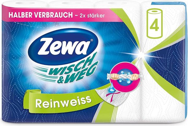 Zewa Wisch&Weg Reinweiss (4 x)