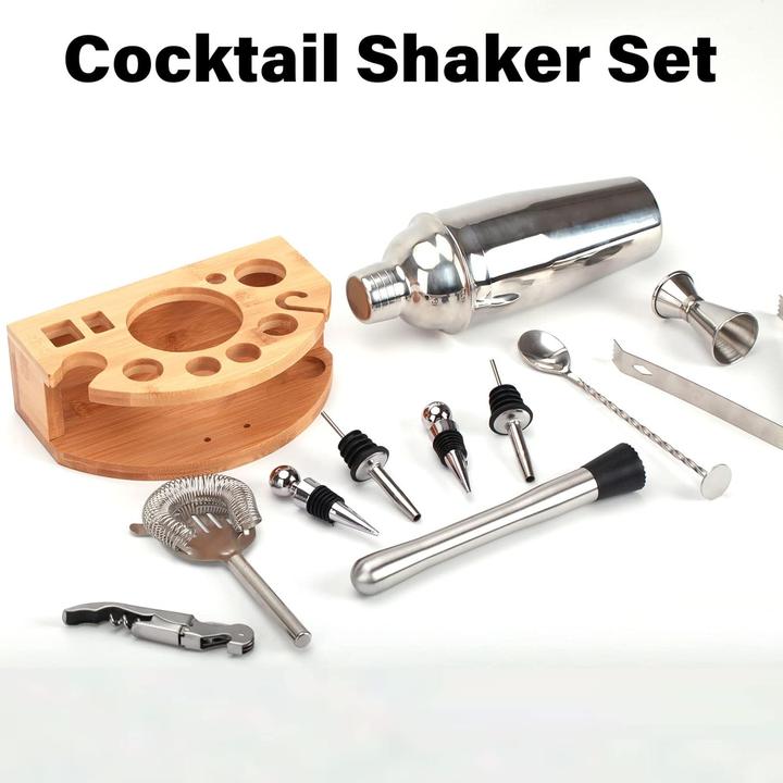 Immagine prodotto Aokito Set di shaker per cocktail (Set da cocktail)