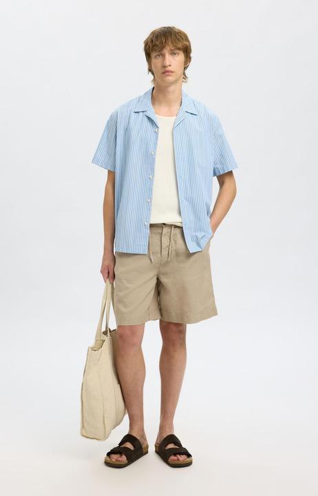 Image du produit Selected Homme Loose Fit Shorts aus Leinengemisch (XL)