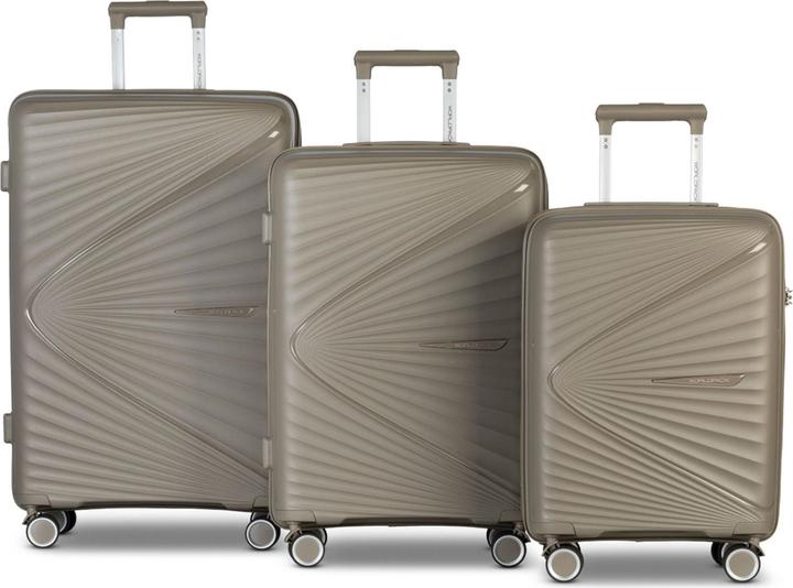 Image du produit Worldpack Vegas 4 Rollen Kofferset 3-teilig (173 l, XL (à partir de 115l))