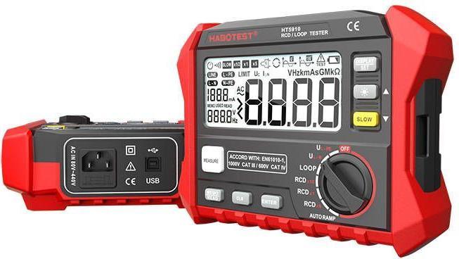Actual product image Habotest HT5910 Digital Earth Resistance Tester