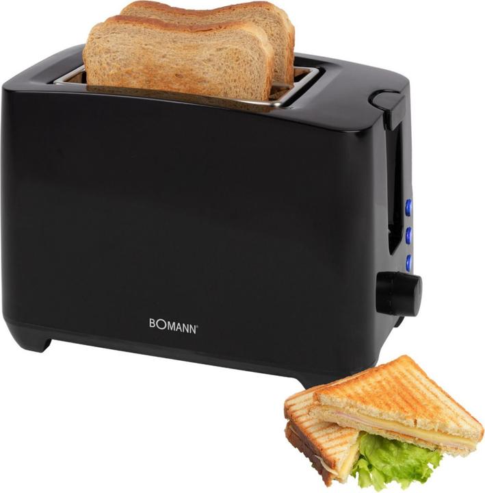 Produktbild Bomann TA 6065 CB Toaster schwarz