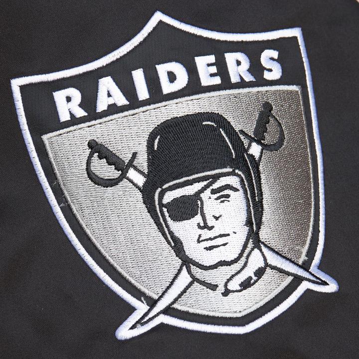 Actual product image Mitchell & Ness M&N Lightweight Satin Jacket - LA Raiders Bo Jackson - L (L)
