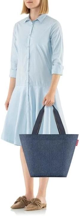 Produktbild reisenthel Tasche Shopper M Herringbone Dark Blue