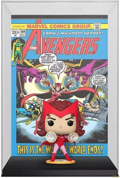 Actual product image Funko MARVEL - POP Comic Cover N° 37 - Scarlet Witch Special Edition