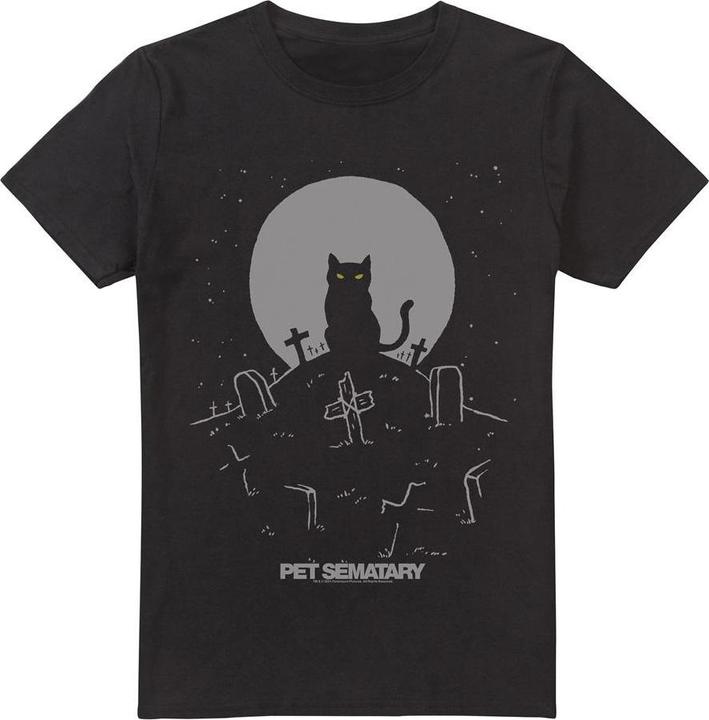 Produktbild Pet Sematary Cat With Tombstones TShirt (XL)