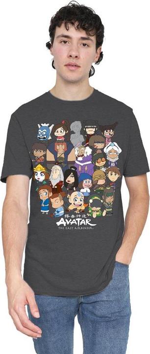 Immagine prodotto Avatar: The Last Airbender Maglietta Gruppo Chibi Adulto Unisex (M)