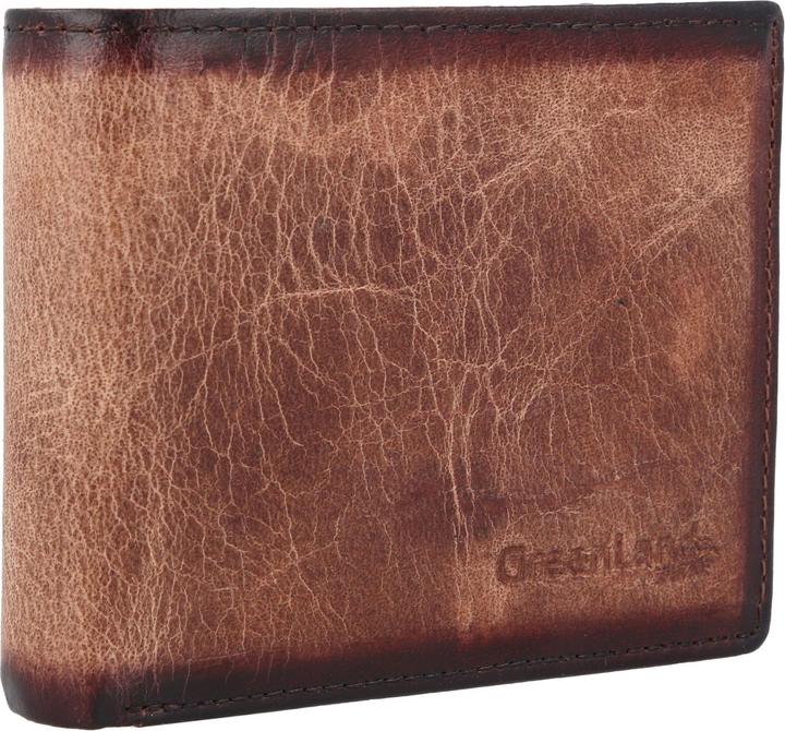 Actual product image Greenland Nature Mascu & Line wallet RFID leather 12 cm