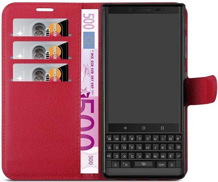 Produktbild Cadorabo Book mit Standfunktion Cover (Blackberry KEY2 LE)