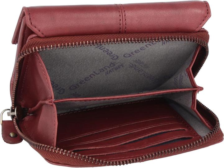 Actual product image Greenland Nature Nature Soft wallet RFID leather 13 cm
