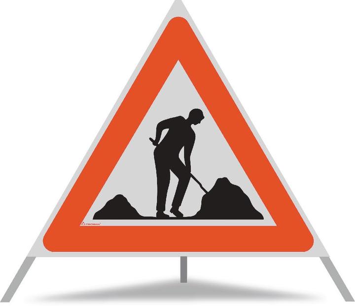Immagine prodotto Triopan Segno pieghevole Cantiere di costruzione