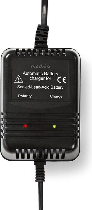 Actual product image Nedis Lead-acid charger - 2/6/12 V - Fully automatic charger - Voltage selector switch - Polarity reversal (1 pcs., Chargers without battery)