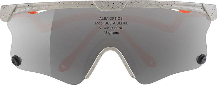 Actual product image Alba Optics Delta Ultra Sports Glasses (Orange, Charcoal, Orange)
