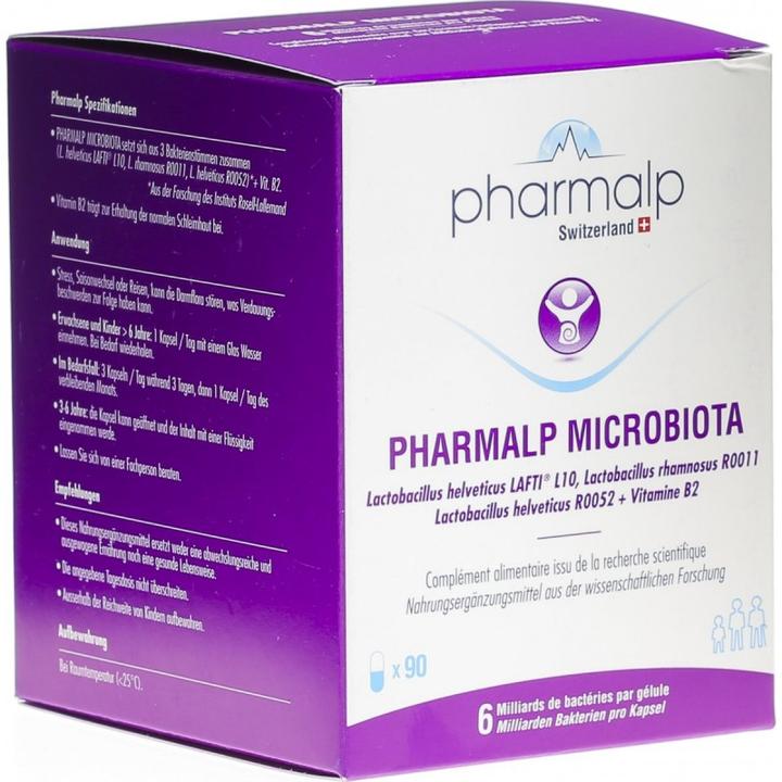 Image du produit Pharmalp Microbiota (90 pièce(s), Capsules, 80 g)