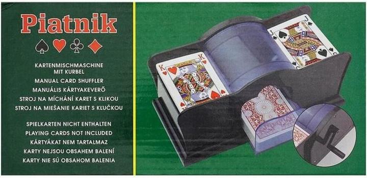 Actual product image Piatnik Card shuffling machine with crank