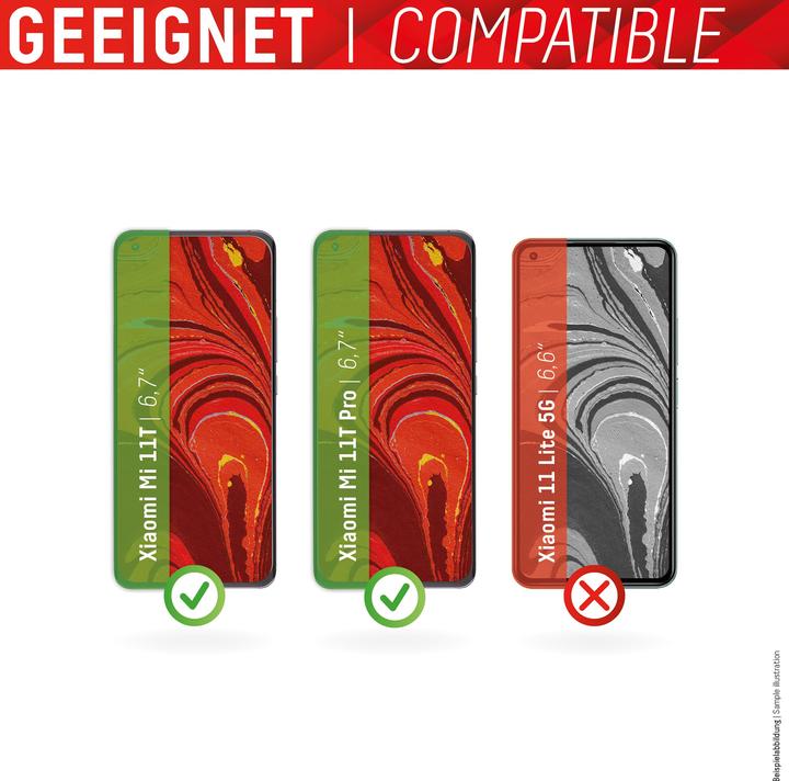 Image du produit Displex Smart Glass, Displayschutzfolie (1 pièce(s), Xiaomi 11T, Xiaomi 11T Pro)