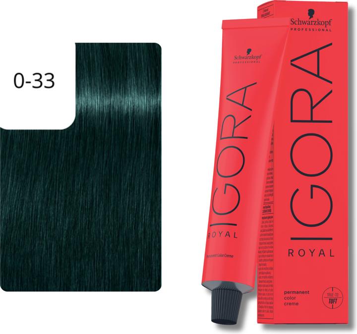 Image du produit Schwarzkopf Professional Igora Royal (0-33 Anti Rouge Concentré Concentré)